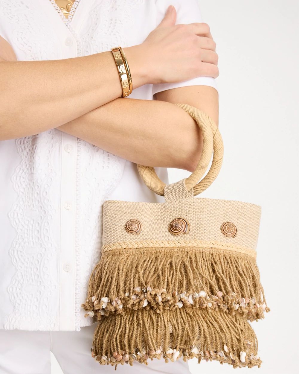 Chico's Originals Bamboo Bucket Bag | Chico's